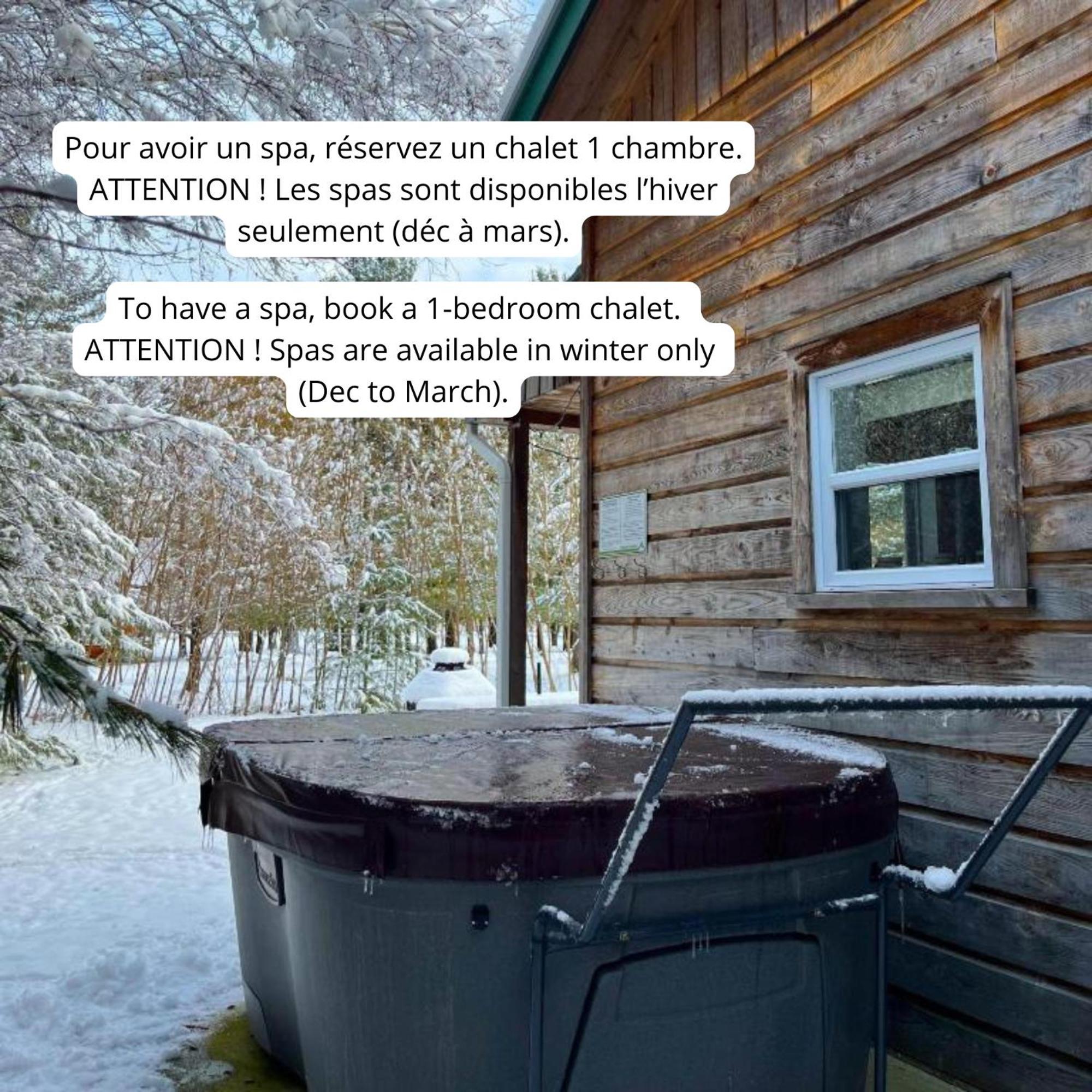 ברומונט Chalets Du Domaine Yamaska מראה חיצוני תמונה